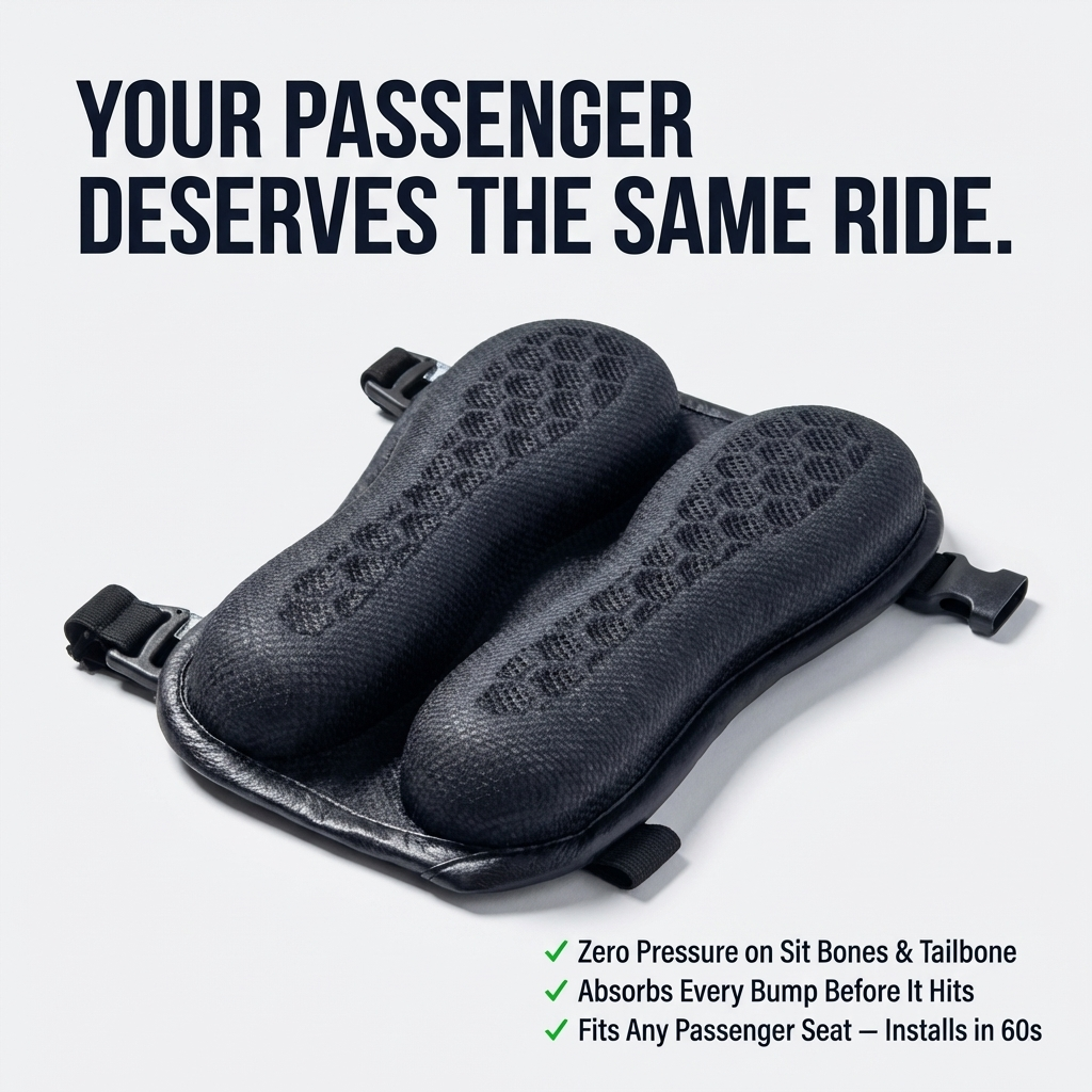 100% Gel Passenger Cushion