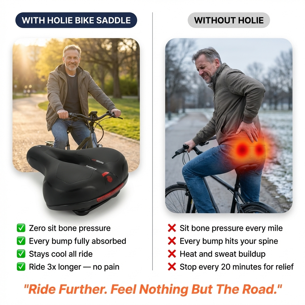 Holie Bike Saddle - Comfort