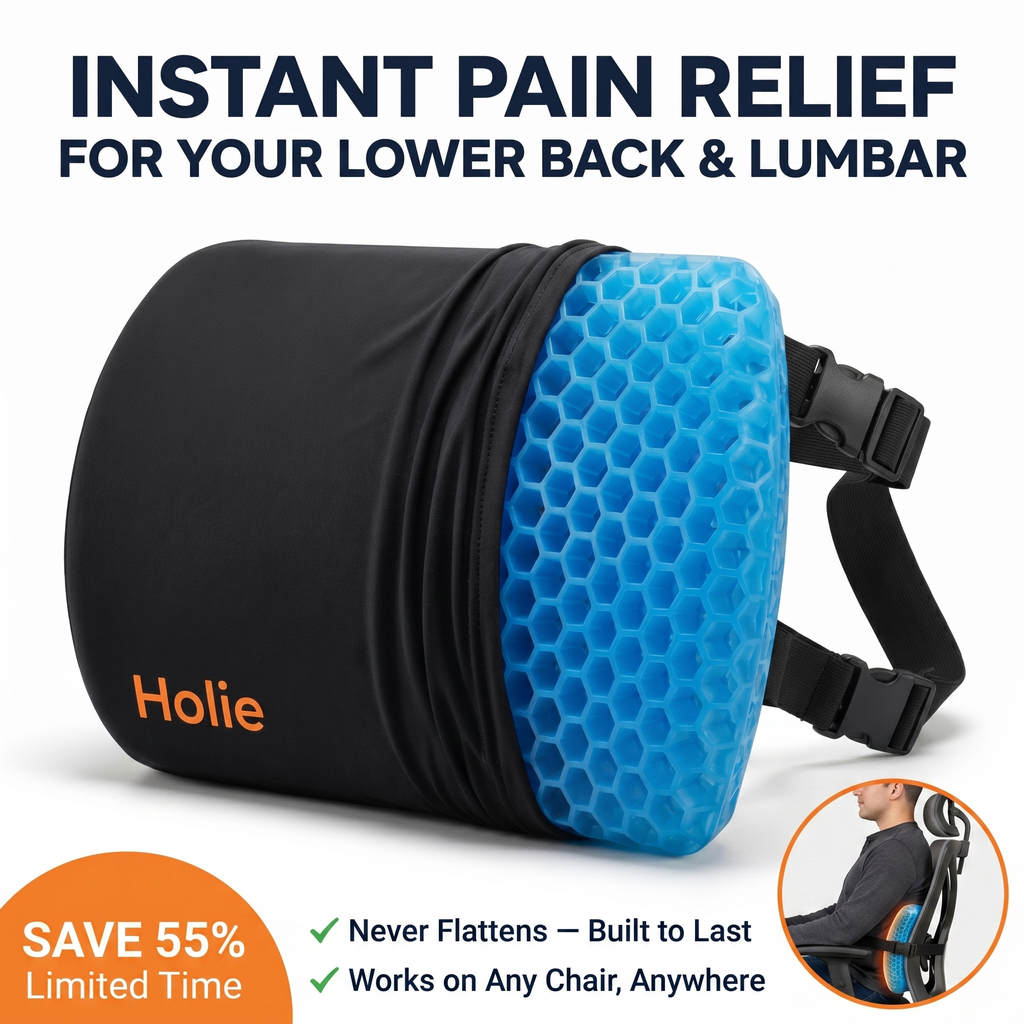 100% Gel Lumbar Cushion