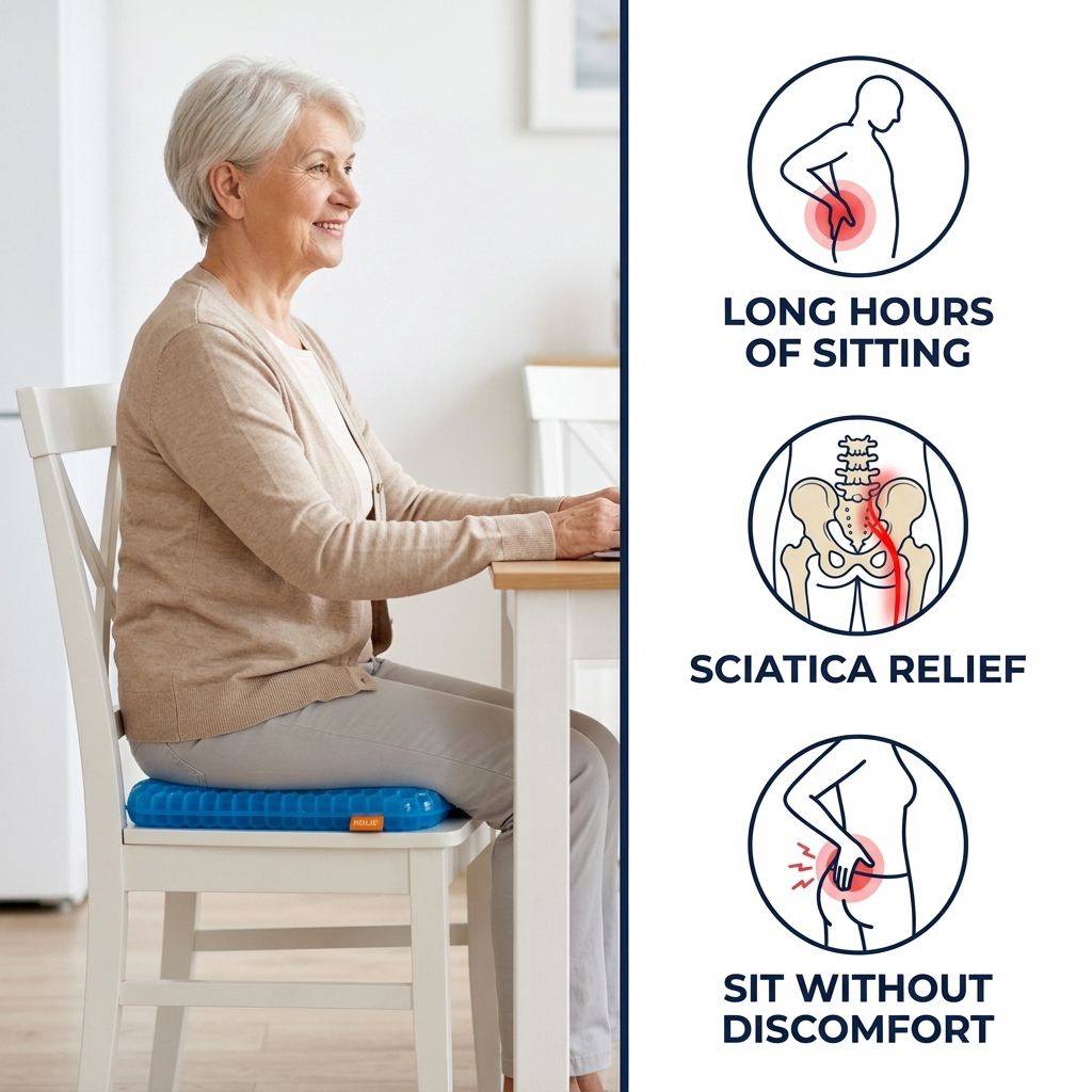Gel Seat Cushion - Holie™