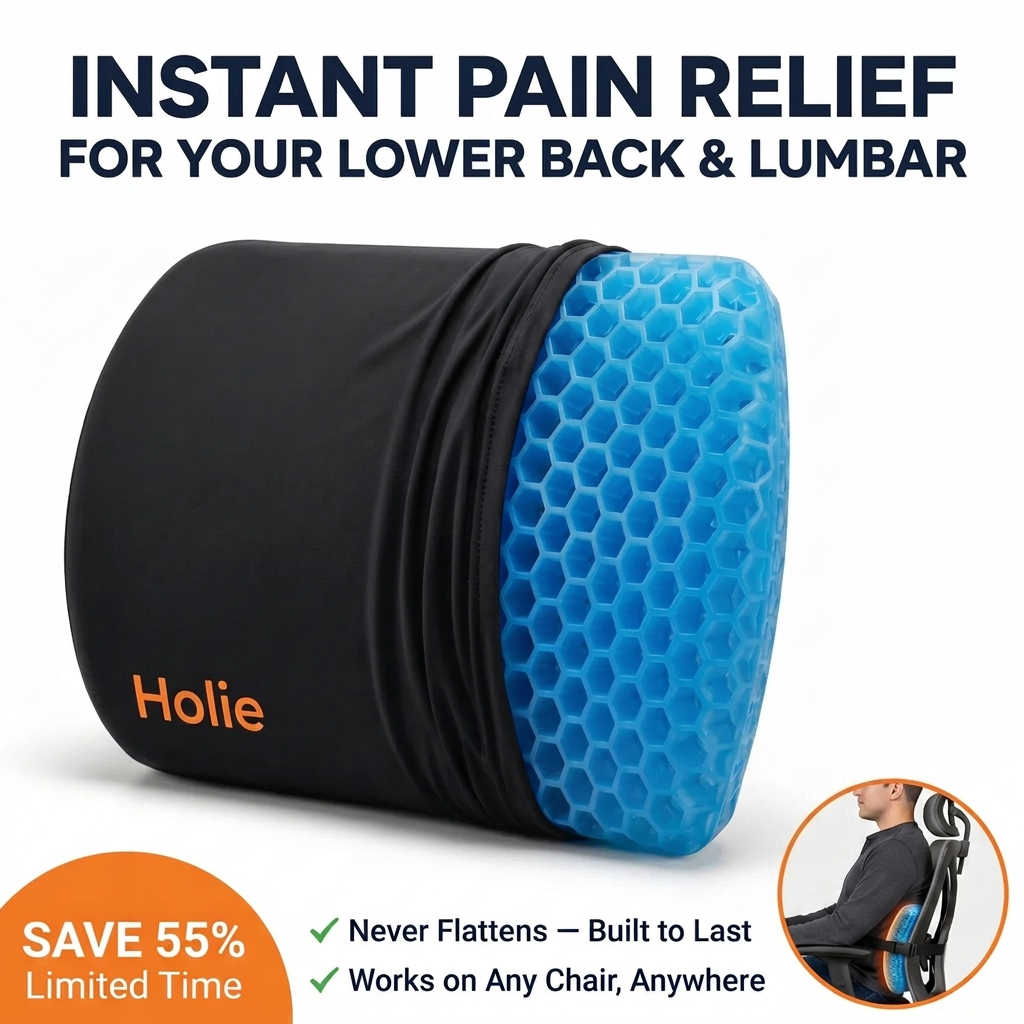 100% Gel Lumbar Cushion