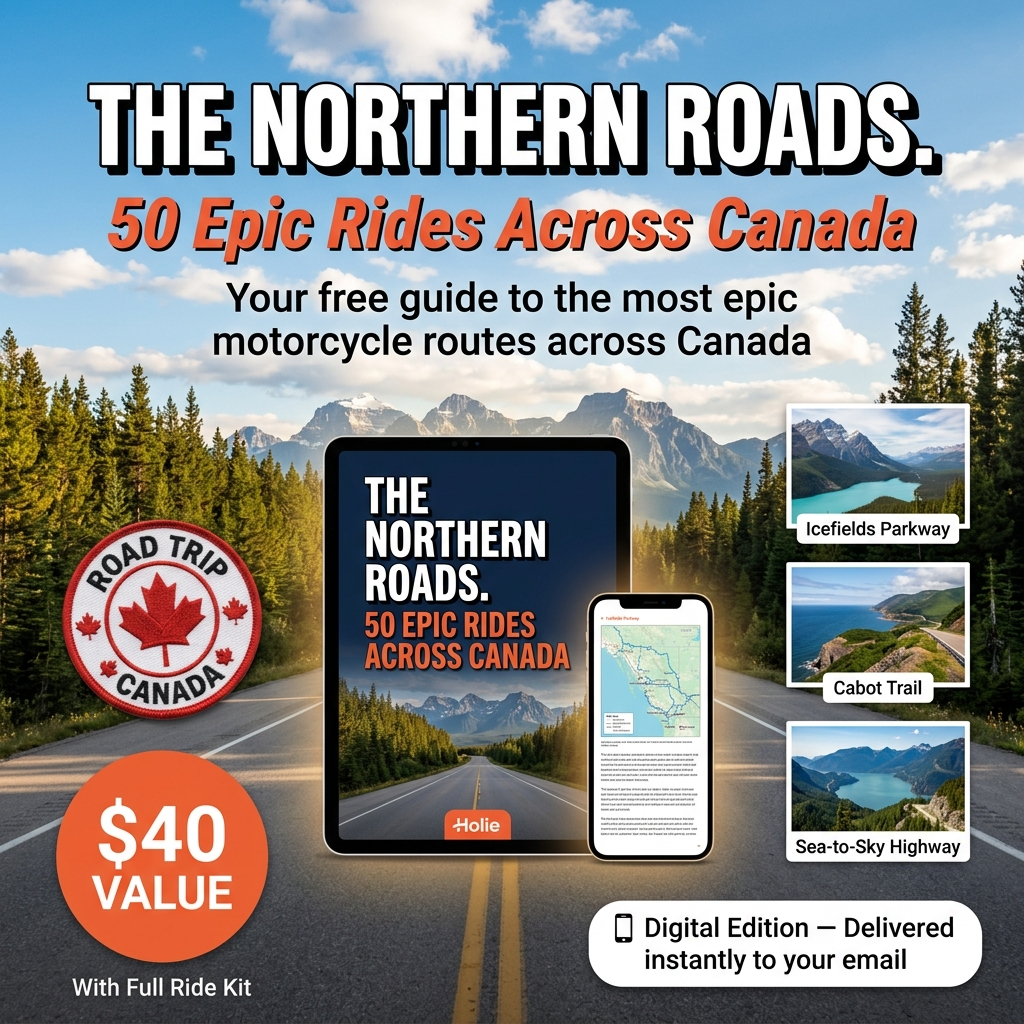 The Northern Roads: 50 Epic Rides Across Canada