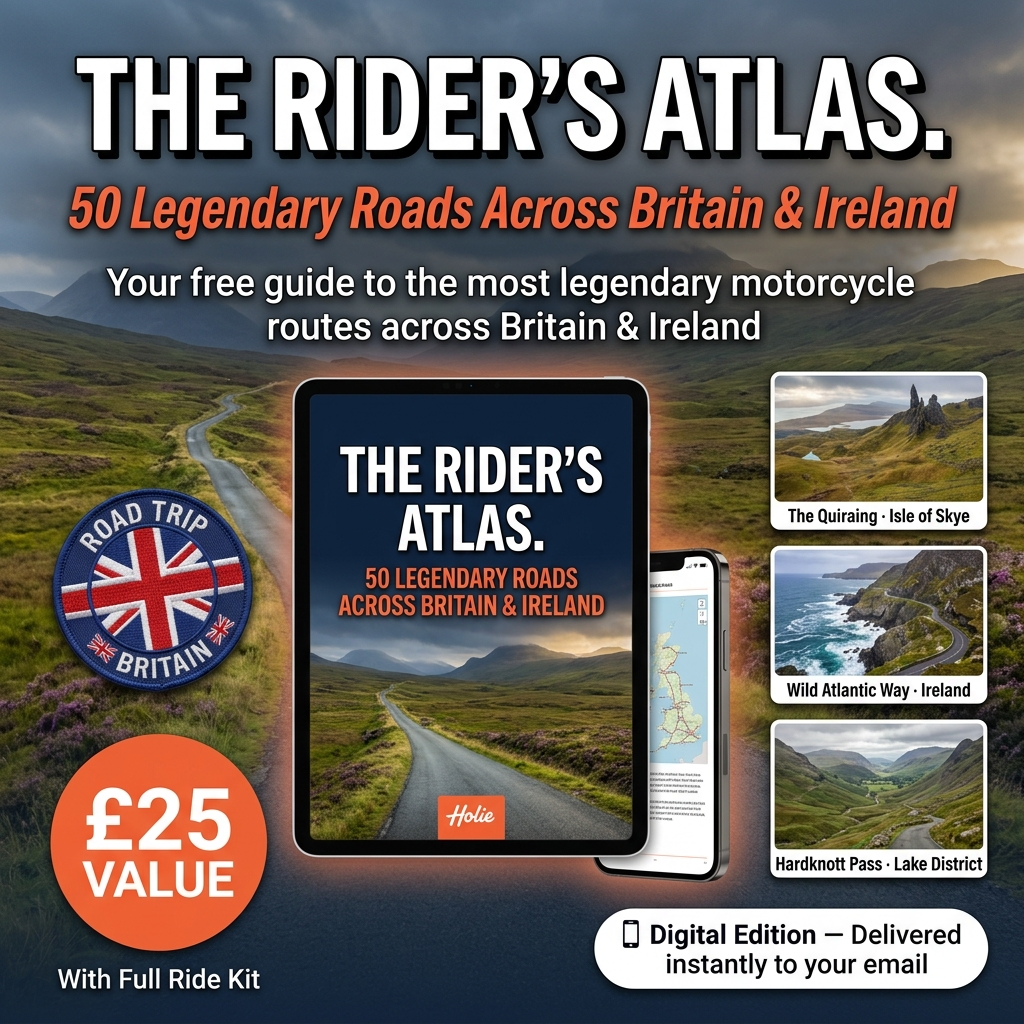 The Rider's Atlas: 50 Legendary Roads Across Britain & Ireland