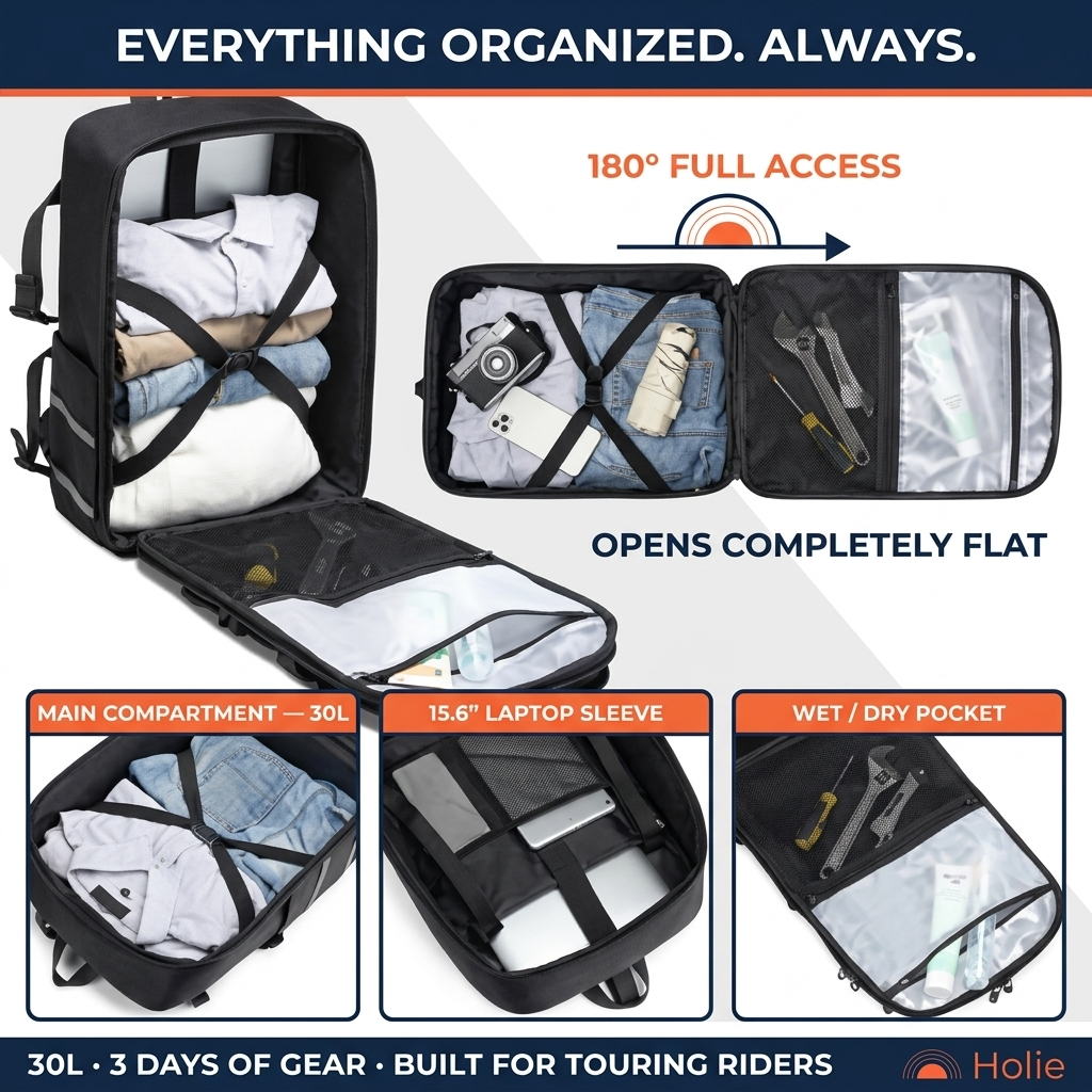 Holie Motorcycle BackPack