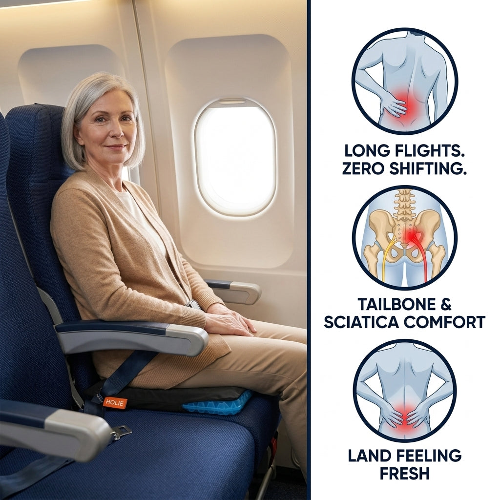 Holie Gel Cushion — Built for Flights