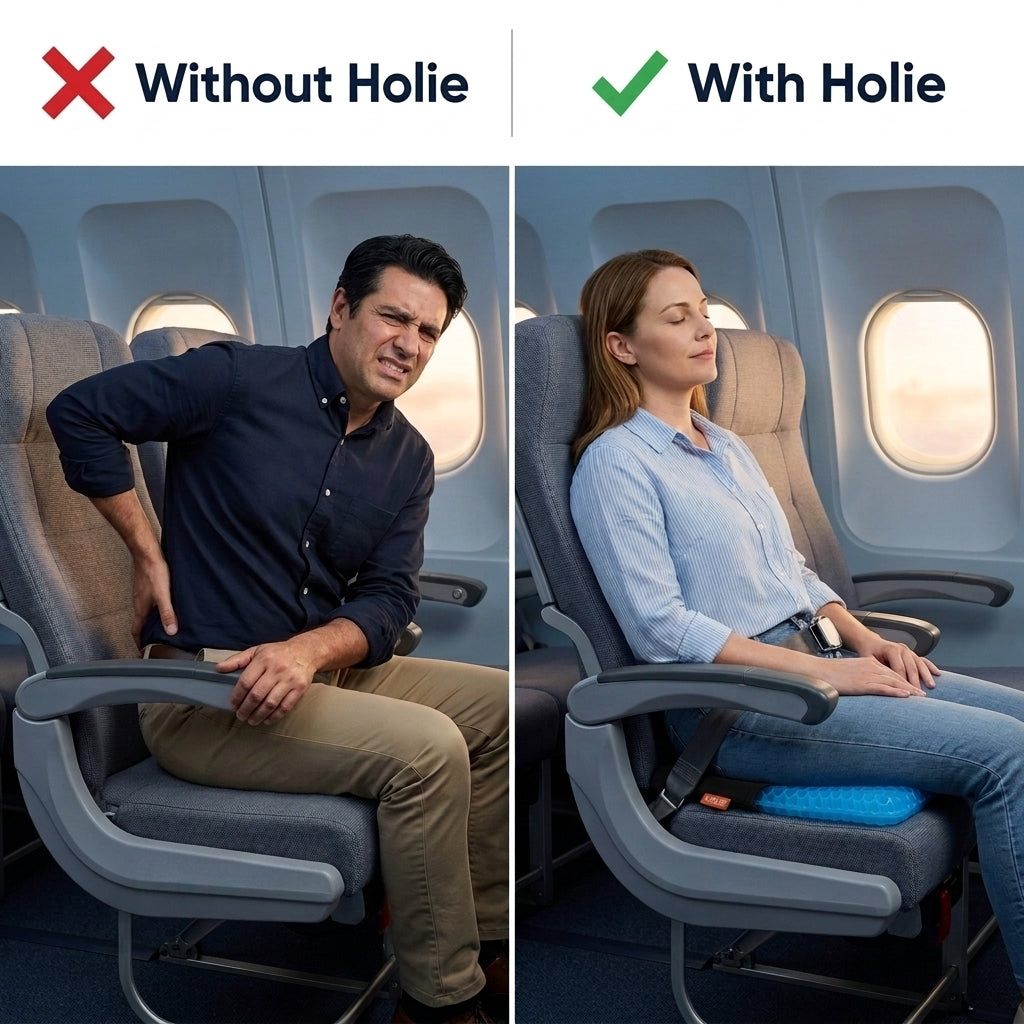 Holie Gel Cushion — Built for Flights